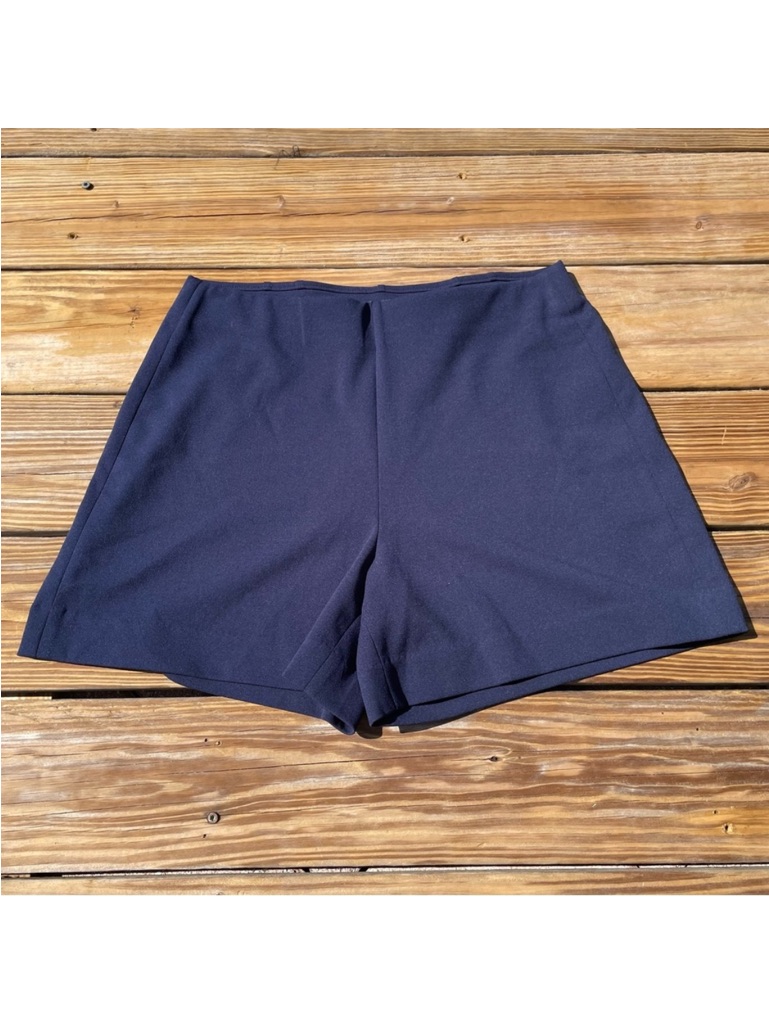 White House Black Market Navy Blue Formal Shorts
